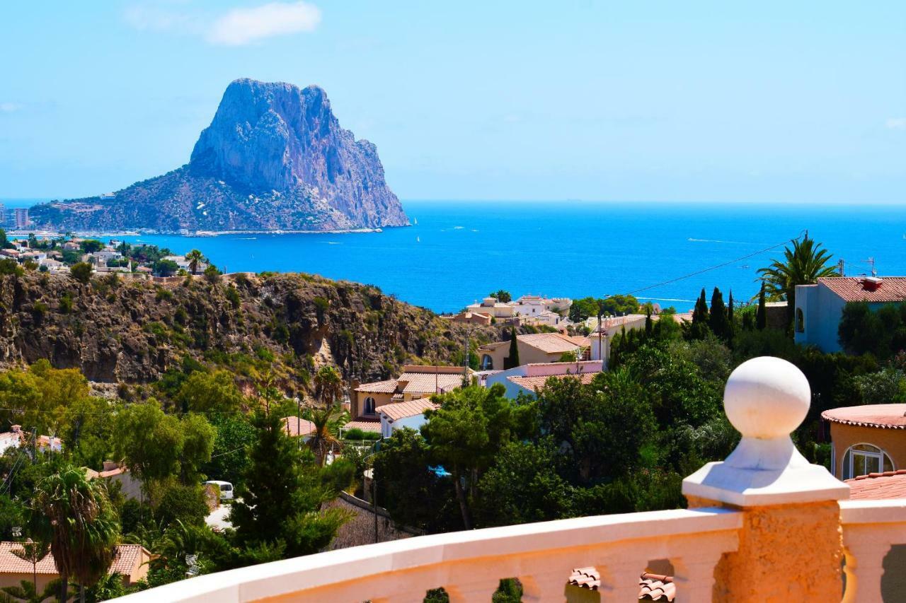 Villa Spartacus - Piscina Privada Y Vistas Al Mar 卡尔佩 外观 照片