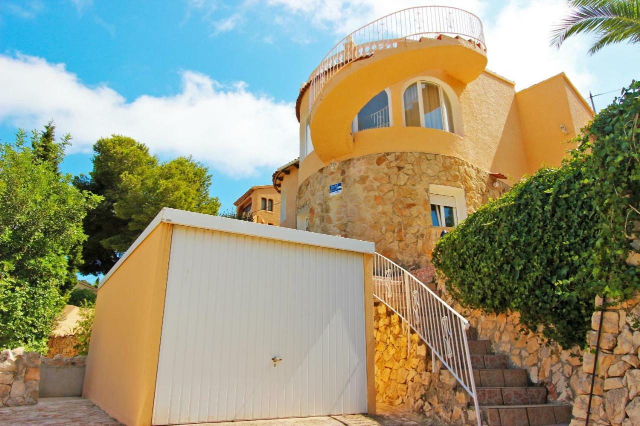 Villa Spartacus - Piscina Privada Y Vistas Al Mar 卡尔佩 外观 照片