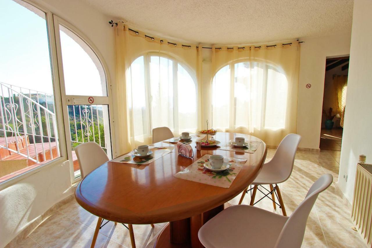 Villa Spartacus - Piscina Privada Y Vistas Al Mar 卡尔佩 外观 照片
